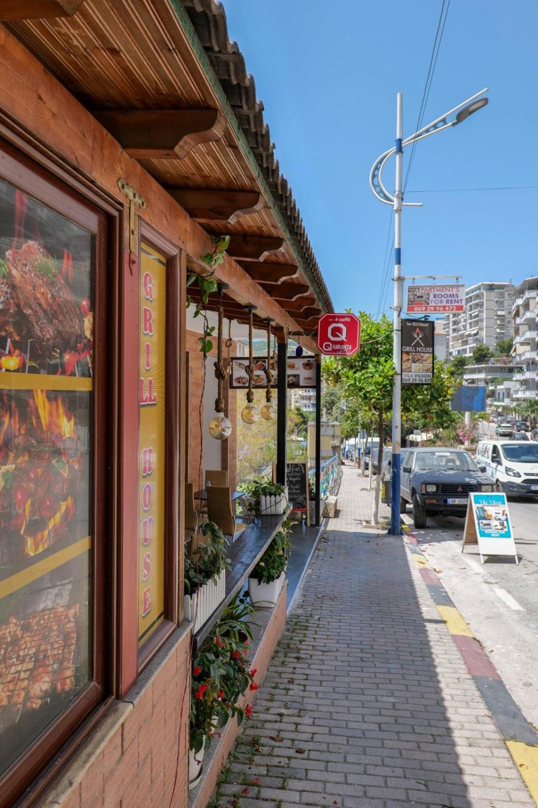 Hotel Vila Vilson Sarande Exterior photo